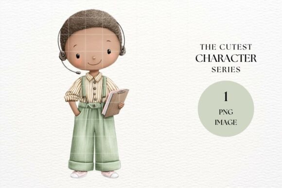 Adding a Whimsical Touch: The Wedding Planner Boy Clipart
