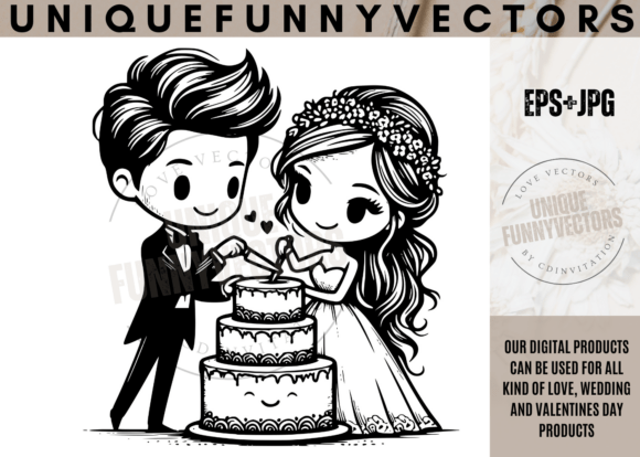 Adorable Characters for Every Occasion: Love & Wedding SVGs