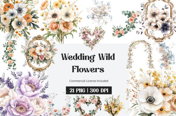 Beyond the Bouquet: Designing with Wild Flower Clipart