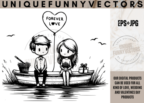 Bring Your Love Story to Life with Adorable Vectors