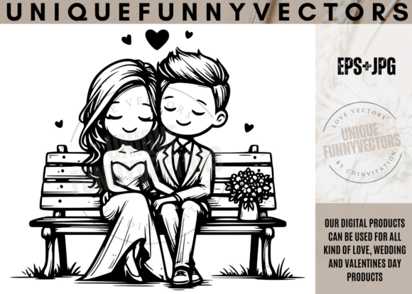 Love and Wedding Svg Vectors 411: Charming Design Assets for Special Occasions
